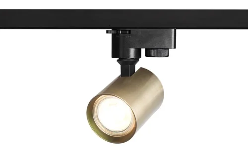 Трековый светильник CLT 0.31 001 60 BL-BZ Crystal Lux латунь для шинопроводов серии Clt 0.31 001 чёрный фото 2